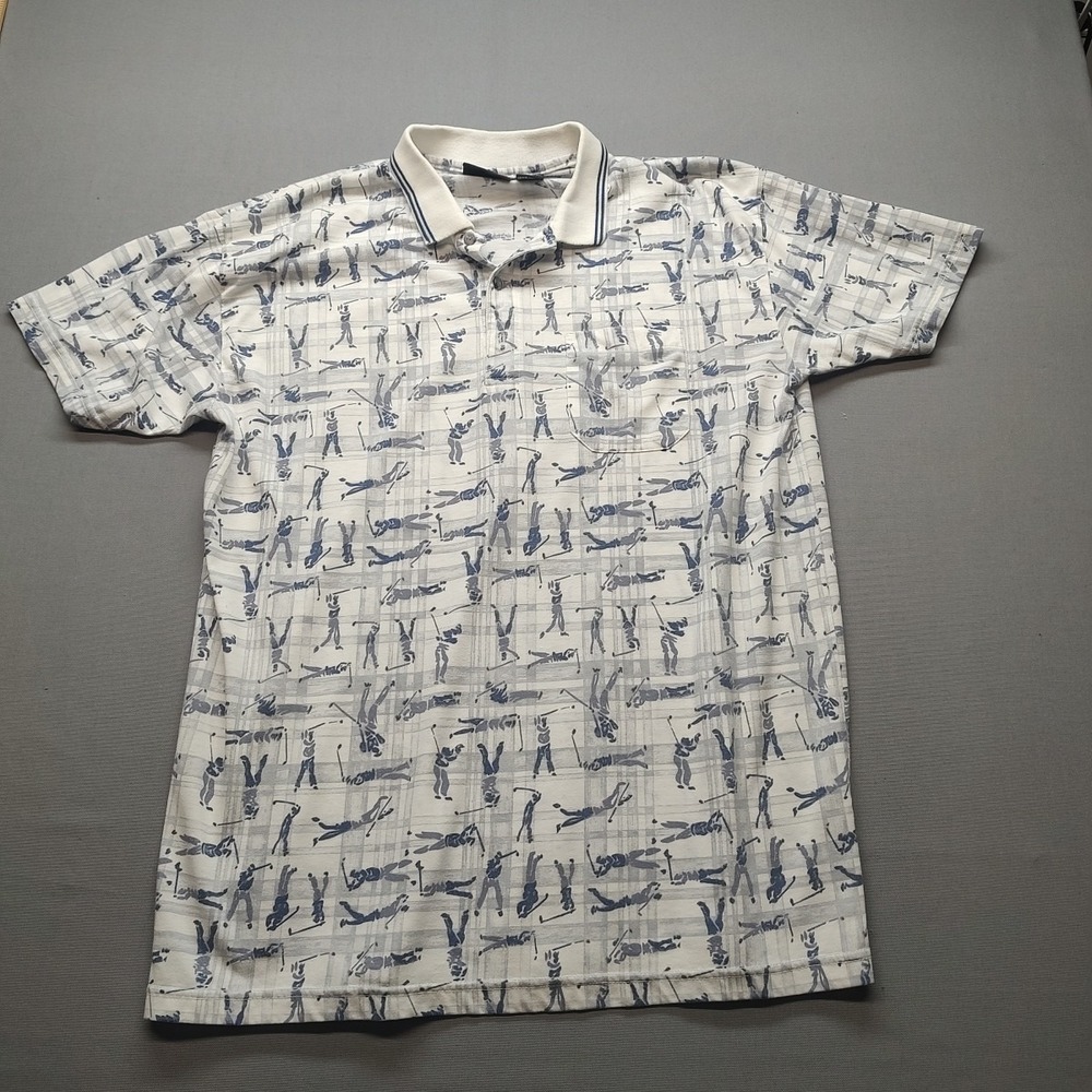 Jantzen Classics‎ Men's Golfing Polo Shirt Extra Large Multicolor